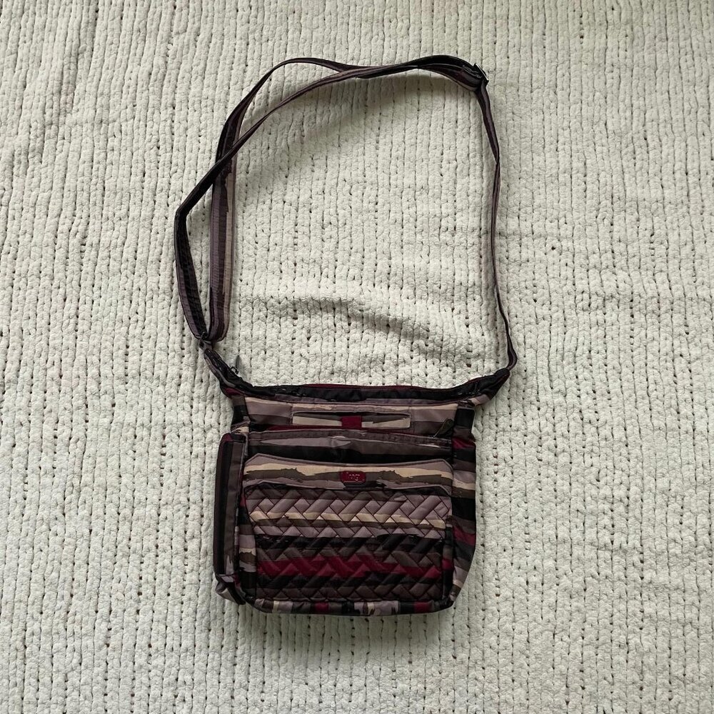 Lug Flutter Purple Mini Crossbody Bag